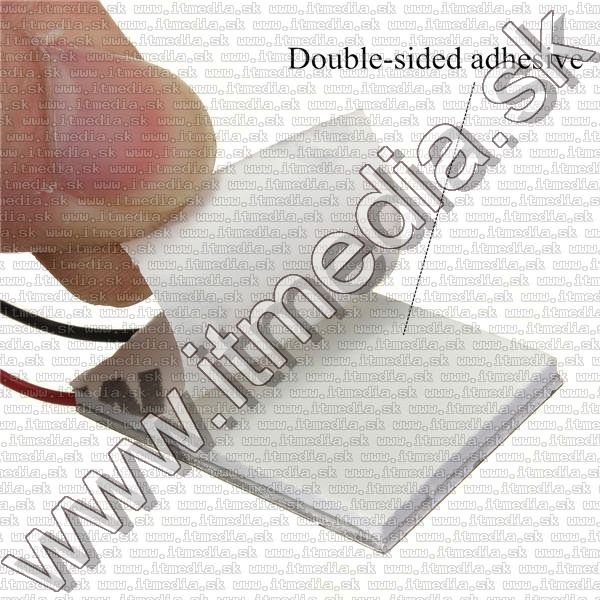 Image of COB LED panel izzó 3w 24led 26x37mm (hideg fehér) (IT12117)